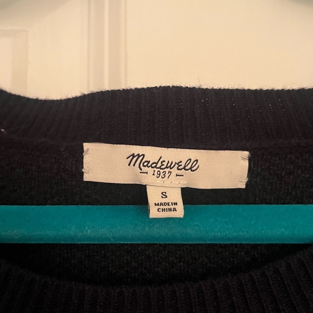 Madewell Plaid Mohair Sweater - Picture 5 of 6
